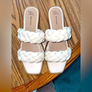Braided sandals